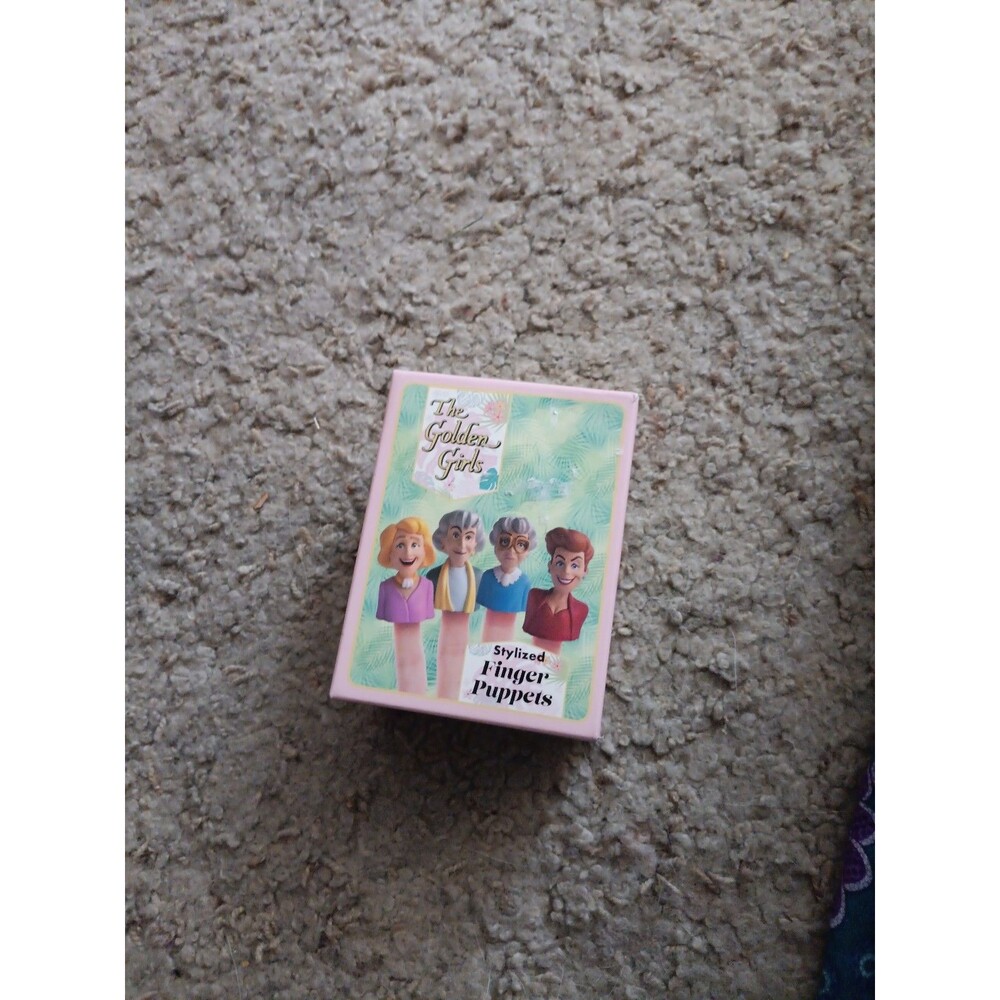 The Golden Girls Stylized Finger Puppets